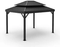 Sojag Aluminium Pavillon London 10x14 Schwarz