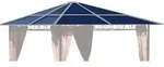 Quick-star - Ersatzdach F&uuml;r Hardtop Pavillon 3x3m Doppelstegplatten...