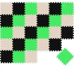 Littletom - 27 Teile Baby Kinder Puzzlematte Ab Null - 30x30 Puzzle Spielmatte