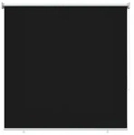 Au&szlig;enrollo 90% Uv-block Schwarz 140 X 140 Cm Hdpe Vidaxl