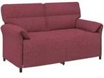 Sofa 100% Polyester, Metallrahmen, Mdf, Sperrholz Vidaxl