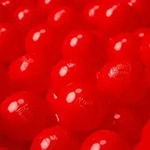 Kiddymoon Plastikb&auml;lle 6 Cm Rot 200/6 Cm Spielballset