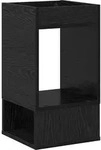 Beistelltisch Schwarz Eichen-optik 30 X 30 X 56 Cm Vidaxl