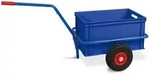 Brb Handwagen Mit Herausnehmbarem Kunststoffkasten 600x400x320 Mm, Blau,