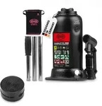 Autoheber Set 5t I Hydraulischer Wagenheber Mit Gummiauflage I 2-stufiger