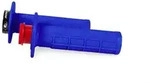 Racetech (rtech) R20 Lock-on-griffe (22+25 Mm) Blau (halbwaffel) + 8...