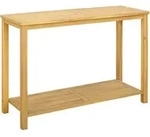 Vidaxl Garden Console Table Light Acacia 110 X 40 X 75 Cm