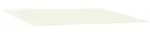 Vidaxl Awning Replacement Fabric Cream 400 X 300 Cm Polyester