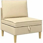 Sofa Mit Stauraum Stoff Vidaxl