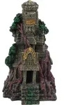 Relaxdays Aquarium Deko, Tempel, Polyresin, Hxbxt: 26 X 15,5 X 13 Cm,