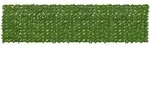 Vidaxl Balcony Screen With Leaves Green And Yellow 400 X 100 Cm