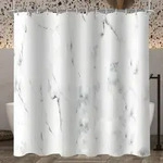 Duschvorhang Marmor 100x180cm Antischimmel Textil Wasserdicht Waschbar Polyester