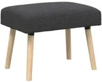 Bank Uni Dunkelgrau 60 X 40 X 45 Cm Boucl&eacute; Vidaxl