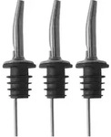 Alkoholausgie&szlig;er, 3-teilig, Edelstahl/kunststoff, Durchmesser 3 X 11,5 Cm,