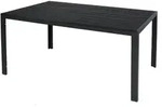Alu Polywood Gartentisch Anthrazit/schwarz 180x90x74cm-m691861-mc372233