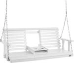 Vevor Hollywoodschaukel Zedernholz 1523x710x600mm Terrassenschaukel F&uuml;r Hof Und