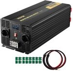 Vevor Wechselrichter, 6000 W, Modifizierter Sinus-wechselrichter Dc 12 V Auf Ac 230 V
