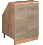Dachschr&auml;genschrank Rion, Sonoma, 60 X 81.6 Cm Mit 2 T&uuml;ren, Schrankkorpus 60...