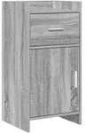 Sideboard Grau Sonoma 40 X 36 X 80 Cm Holzwerkstoff Vidaxl