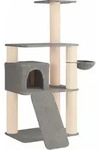 Vidaxl Cat Tree With Sisal Scratching Posts Light Grey 173 Cm