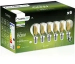 6x Led-lampe E14 Kugel P45 7w = 60w 806lm 4000k Neutralleiter 360&deg;