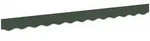 Vidaxl Awning Valance Replacement Dark Green 381 X 20 Cm Polyester