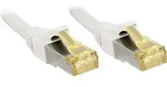 Lindy 47321 Rj45 Patchkabel Cat 6a (rohkabel Cat 7) S/ftp 0.50 M Wei&szlig; Mit