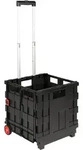 Wagen Schwarz Und Rot 35 X 39 X 92 Cm Pp Und Elastomer Vidaxl