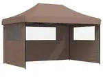 Partyzelt 292 X 440 X 315 Cm Braun Oxford-stoff Vidaxl