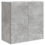 Wandschrank 59 X 31 X 60 Cm Holzwerkstoff Betongrau Vidaxl