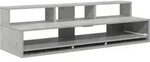 Studiotisch Betongrau 110 X 42,5 X 36 Cm Holzwerkstoff Vidaxl