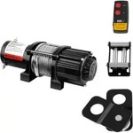Msw - Seilwinde Elektrische 12 V Motorwinde Seilhebezug Seilzug 2.040 Kg