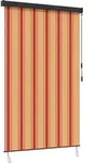 Vidaxl Roller Blind Multicolour 140 X 250 Cm Fabric And Aluminum