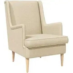 Sessel Creme Stoff Vidaxl