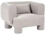 Sessel Hogbo Stoff Beige