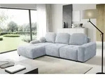 Ecksofa Schlafsofa Sofa Argos In Stoff Vibe Hellblau Ottomane Links