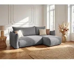 Ecksofa Schlafsofa Mailand Xs In Stoff Tilia Dunkelgrau Ottomane Rechts