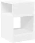Beistelltisch Wei&szlig; 30,5 X 30 X 45 Cm Holzwerkstoff Vidaxl