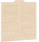 Vidaxl Swing Doors 100 X 50 Cm Solid Pine Wood Natural