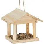 Vogelhaus Zum Aufh&auml;ngen, Vogelh&auml;uschen Garten Und Balkon, Unbehandeltes Holz,