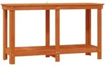 Werkbank Wachsbraun 140 X 50 X 80 Cm Massives Kiefernholz Vidaxl