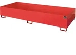 Bauer Regalwanne Rw 3300-3, Lackiert, Feuerrot