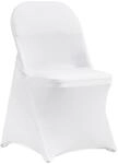 Stuhlhussen Aus Elastischem Spandex F&uuml;r Klappst&uuml;hle, Universell Passender, Kurzer