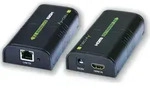 Techly Extender Splitter Hdmi &Uuml;ber Ip Twisted Pair Bis Zu 120m 1080p Idata Extip-373