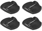 Eckstutzfue Mit Metallstift - Satz Mit 4 Stuck 1682784 1682784 1682784 1682784