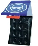 Gebra - Box F.12schutzbrillen Secu-box Maxi12 Blau 236x315x200mm Abs-ku.