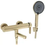Badewannenarmatur Rea Arcos Brush Gold