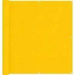 Balkonsichtschutz 110 X 200 Cm Oxford-stoff Rechteckig Gelb Vidaxl