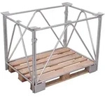 Variofit Palettenaufsatz Typ 68 Verzinkt 1.200 X 1.000 Mm Nutzh&radic;&part;he 800 Mm