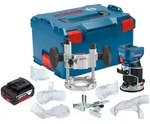 Bosch Gkf 18v-8 Professional Akku Kantenfr&auml;se 18 V 8,0 Mm Brushless + 1x Akku...